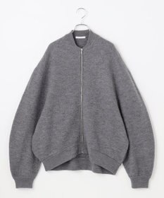 #Newans リラックスフィットドルマンニットブルゾン
