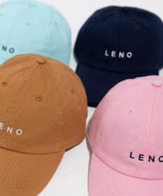 LENO LENO LOGO STONE WASH CAP《UNISEX》/ LENOロゴキャップ