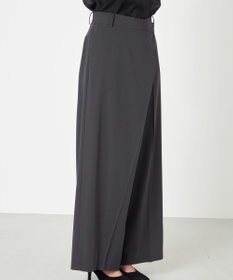 NAVE 【Nave・洗える】スパントロ ワイドラップパンツ