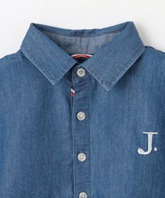 J.PRESS KIDS 【100-130cm】4.5オンス TC デニム 半袖シャツ