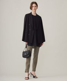 ICB L ウール2WAYストレッチ ダブルブレストジャケット