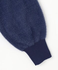 ANY L フェザーカーディガン×ニットスカートセットアップ