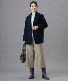 J.PRESS LADIES L 【洗える】WOOL BLEND AIR クルーネック ニット
