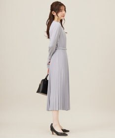 ANY SIS 【洗える】ノーブルプリーツ ワンピース