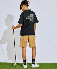 PW CIRCULUS 【撥水加工/ ストレッチ】【MEN】ハーフジップシャツ ゴルフ