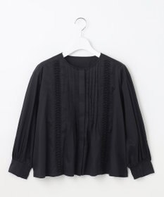 23区 S 【SLOW/一部店舗限定】ウォッシュドコットンサテン ブラウス