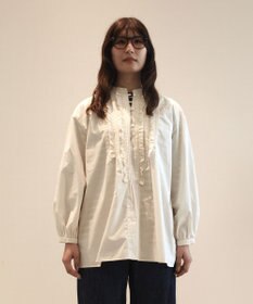 J.PRESS YORK STREET 【WOMEN】タイプライターフリンジ ブラウス