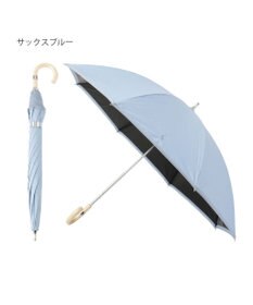 MOONBAT 【軽量】POLO RALPH LAUREN 晴雨兼用日傘 長傘 ジャガード×レース／遮光 遮熱 UV