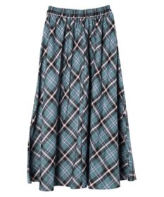 Green Parks ・Ｐｅｔｉｔ　Ｆｌｅｕｒ　バイヤスチェックフレアスカート