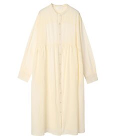 Green Parks ボリュームギャザーシャツワンピース