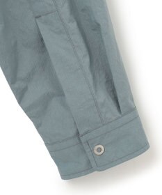 J.PRESS MEN ナイロンリップレギュラーカラー シャツブルゾン