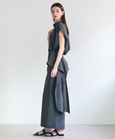 BEIGE， 【イージーケア・セットアップ対応】BATEAU / サイドディテール Iラインスカート