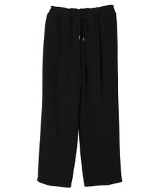 Green Parks イージーウエストセンタープレスストレートパンツ