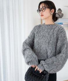 WEGO ブラッシュニットショートプルオーバー