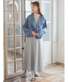 earth music&ecology ツイードワンピース