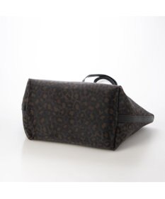 UNBILLION カシュカシュ cachecache / チュールメッシュヒョウ柄プリントトートＬ