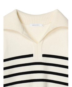 AMERICAN HOLIC バイパチ衿付きニットチュニック