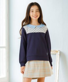 組曲 KIDS 【150-160㎝】レース トレーナー