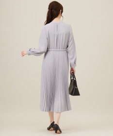 ANY SIS L 【洗える】ノーブルプリーツ ワンピース