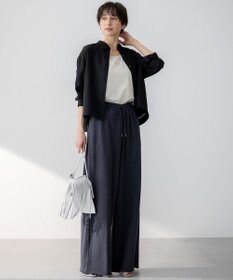 23区 【洗える】シャイニーリブ タンクトップ