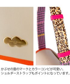 tsumori chisato CARRY カラーコンビエコレザー ショルダーバッグ