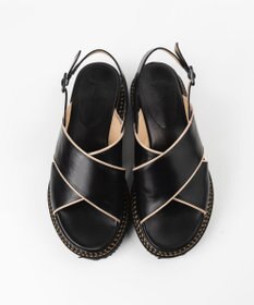 BONTRE 【LucaGrossi/ルカグロッシ】厚底クロスベルトサンダル/H300S-US