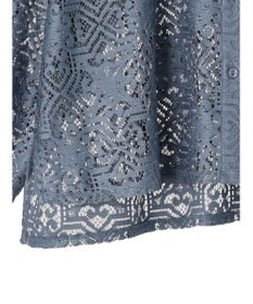 earth music&ecology レースショートシャツ