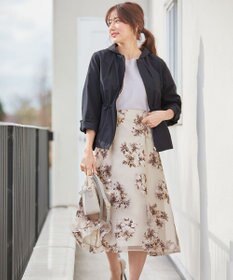 洗える】フラワーオパールプリント スカート / any SiS | ファッション 