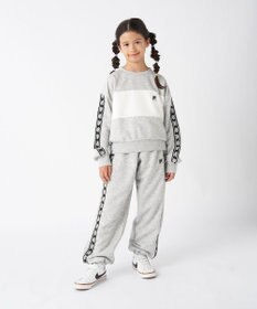 OP／FILA 【FILA】モノクロカラークルーネックスウェット/キッズ