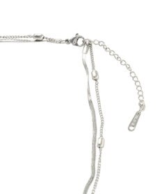 Green Parks 【ステンレス】スネーク２連ネックレス