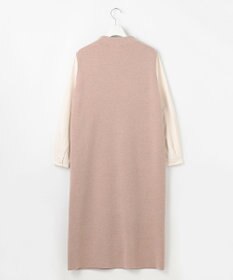 J.PRESS LADIES L 【洗える】CLOTH COMBI KNIT ワンピース
