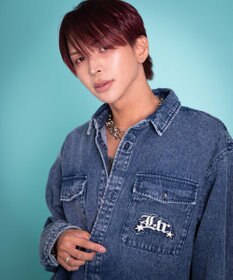 WEGO 【ユニセックス着用ITEM/MLサイズ展開】グラフィックデニムシャツ（LS）