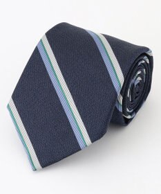 J.PRESS MEN 【STRUCTURE MIX COLLECTION】レジメンタル ネクタイ ネイビー系1
