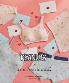 une nana cool 【スヌーピー】PEANUTS × une nana cool ハラマキ付きショーツ SNOOPY