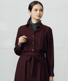 自由区 【SHIHOさん着用】TWハイツイストビエラタックディテール ブラウス