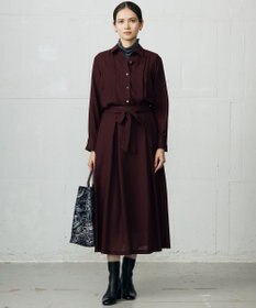 自由区 【SHIHOさん着用】TWハイツイストビエラタックディテール ブラウス