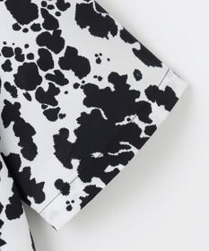 PW CIRCULUS 【MEN】【ストレッチ/通気性】プリント オープンカラー シャツ