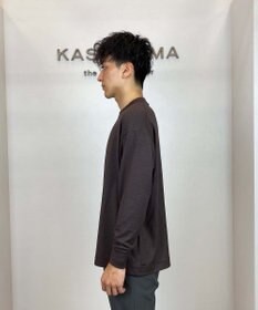 KASHIYAMA 【ウォッシャブル】ウールジャージークルーネックニット