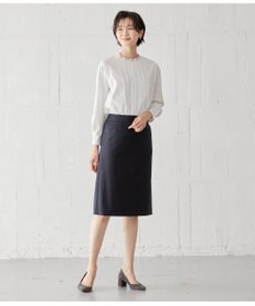 J.PRESS LADIES L BAHARIYE SOLID フレアースカート