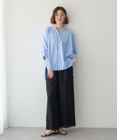YECCA VECCA ペーパータッチドルマンシャツ