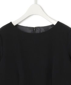 ICB 【洗える・ブラックフォーマル】 TaPeダブルクロス ワンピース