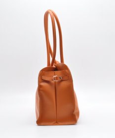 blancle シュリンクレザー ワイドボストン