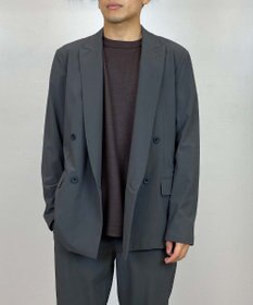 KASHIYAMA 【ウォッシャブル】ウールジャージークルーネックニット