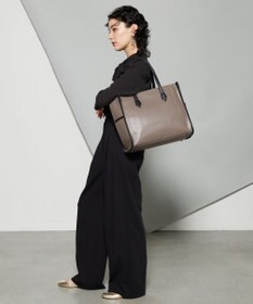 Y'SACCS リサイクルレザー　バインダーA4トートバッグ