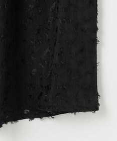 ANY 【洗濯機可】フェザーカットジャガードブラウス