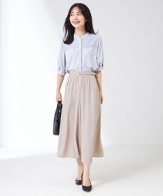 ANY SIS 【接触冷感＆UVカット】サラキレイワイド パンツ