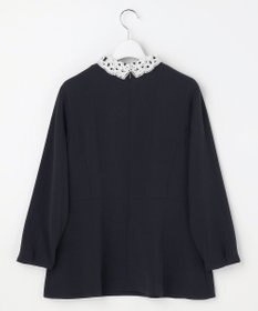 J.PRESS LADIES S 【セットアップ対応・2way】セラテリーダブルクロス ブラウス