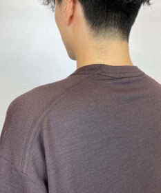 KASHIYAMA 【ウォッシャブル】ウールジャージークルーネックニット