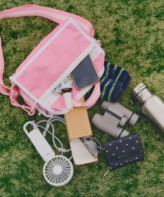 LeSportsac MINI DUFFEL CROSSBODY/スペクテイターピオニーピンク