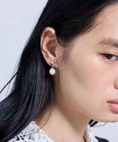TOCCA FULL HEART EARRINGS 淡水パールイヤリング【星風まどかさん着用】